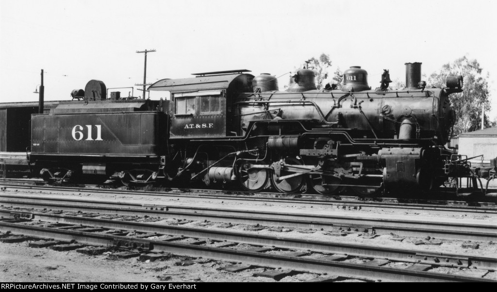 ATSF 0-8-0 #611 - Atchison, Topeka & Santa Fe